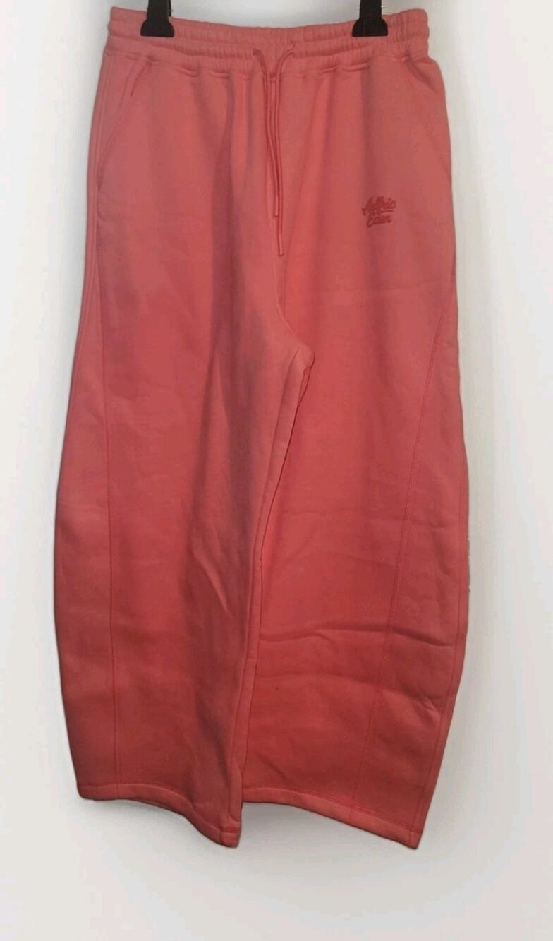 Aelfric Eden Cloud Pink Baggy Sweatpants Size L Unisex Comfort Streetwear Lounge